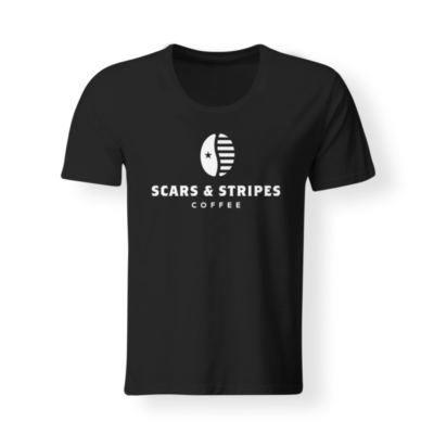 Scars and Stripes Coffee Logo T-Shirt