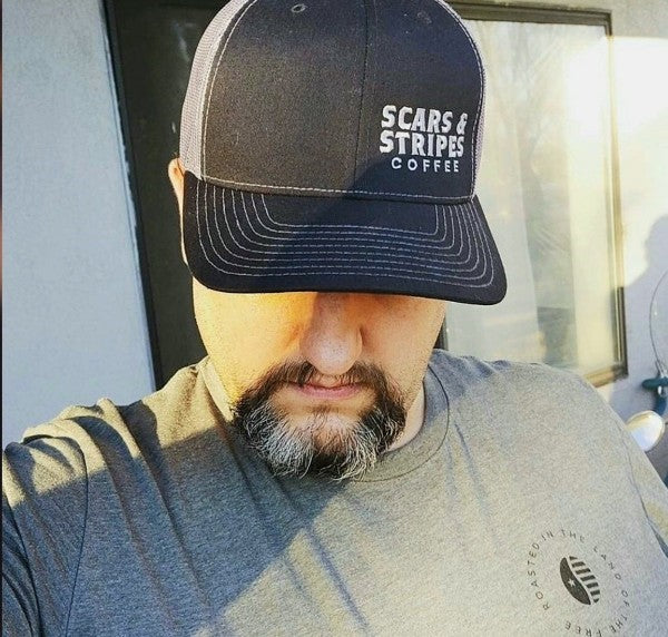 Scars & Stripes Coffee Trucker Hat