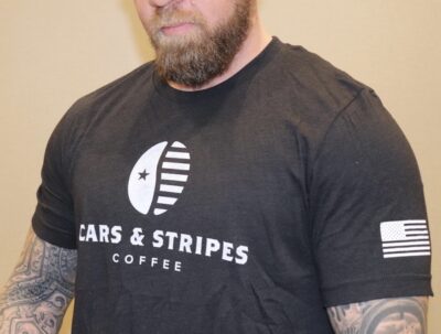 Scars and Stripes Coffee Logo T-Shirt